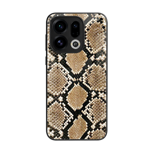 Scaly Chic back phone cover | glass case for oppo find x9