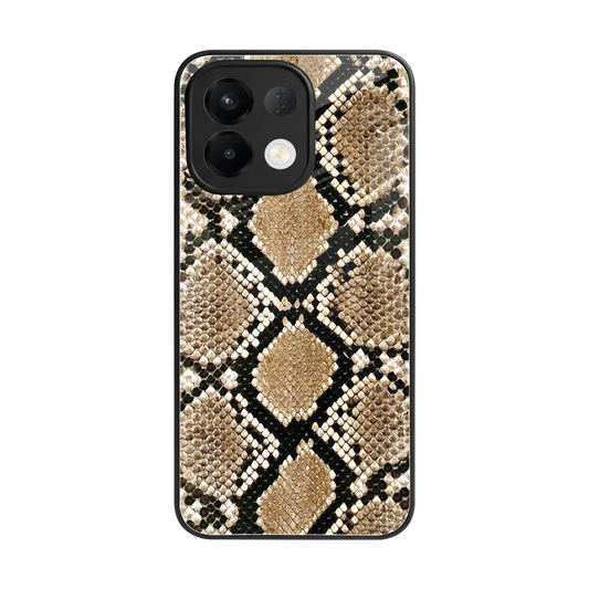 Scaly Chic back phone cover | glass case for oppo k13 5g