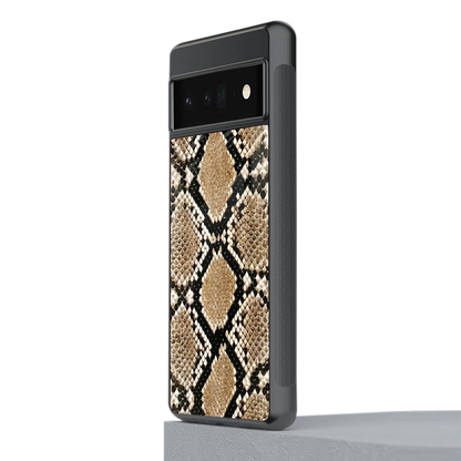 Scaly Chic stylish phone case for google pixel 6 pro | glossy glass and slim fit