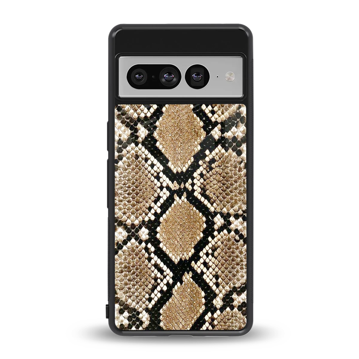 Scaly Chic back phone cover | glass case for google pixel 7 pro