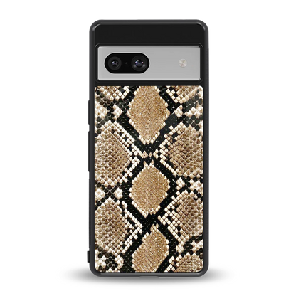 Scaly Chic back phone cover | glass case for google pixel 7a