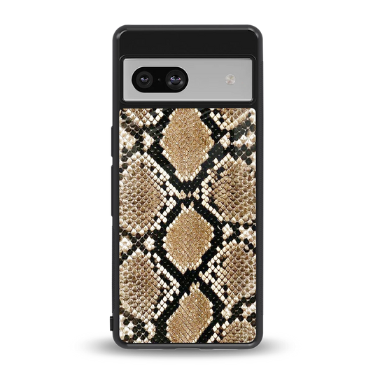 Scaly Chic back phone cover | glass case for google pixel 7