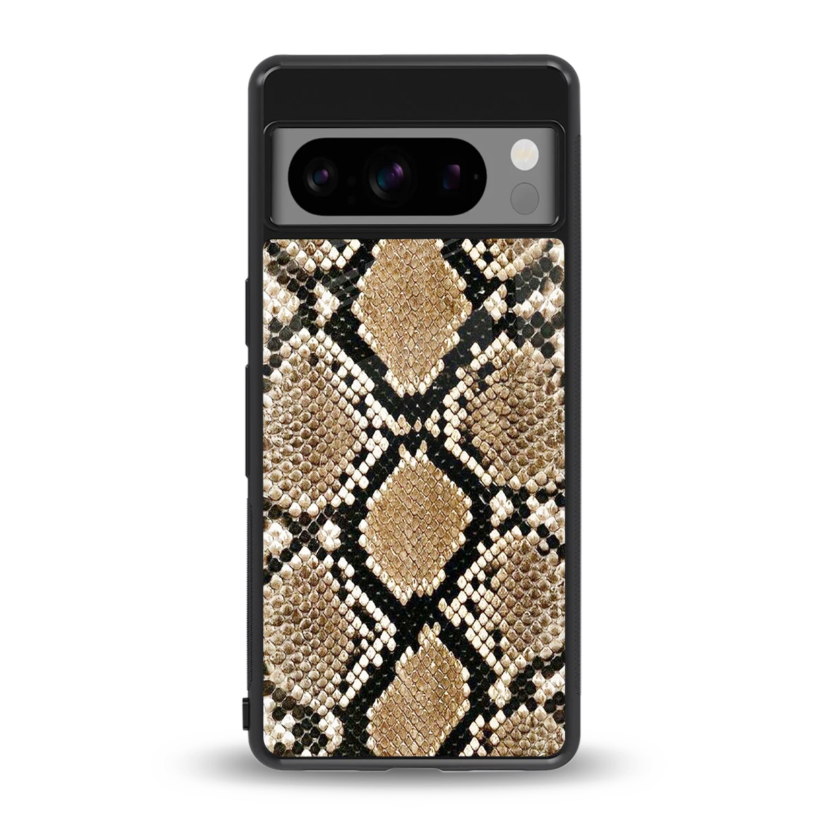 Scaly Chic back phone cover | glass case for google pixel 8 pro