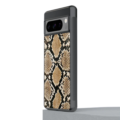 Scaly Chic stylish phone case for google pixel 8 pro | glossy glass and slim fit