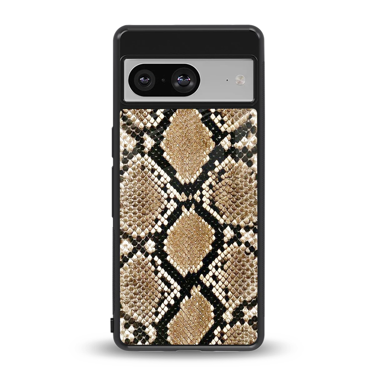 Scaly Chic back phone cover | glass case for google pixel 8