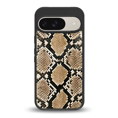 Scaly Chic back phone cover | glass case for google pixel 9