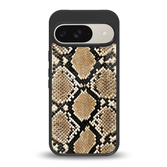 Scaly Chic back phone cover | glass case for google pixel 9