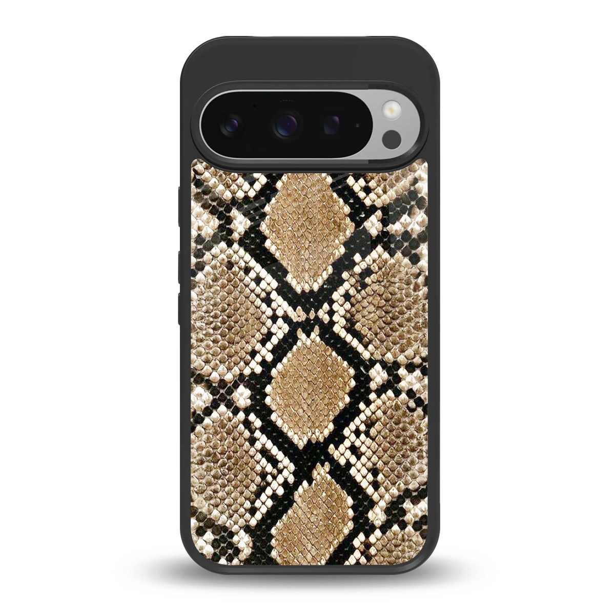 Scaly Chic back phone cover | glass case for google pixel 9 pro