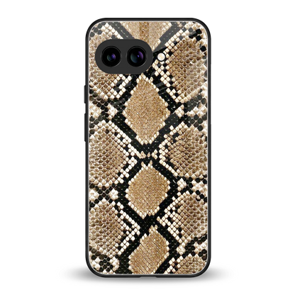 Scaly Chic back phone cover | glass case for google pixel 10a