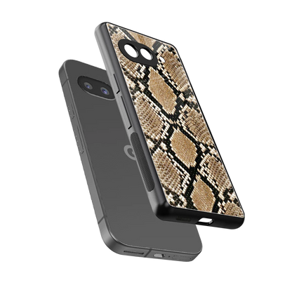 Scaly Chic sleek google pixel 10a cover with tempered glass back and TPU edges
