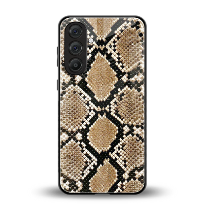 Scaly Chic back phone cover | glass case for samsung galaxy a16 5g