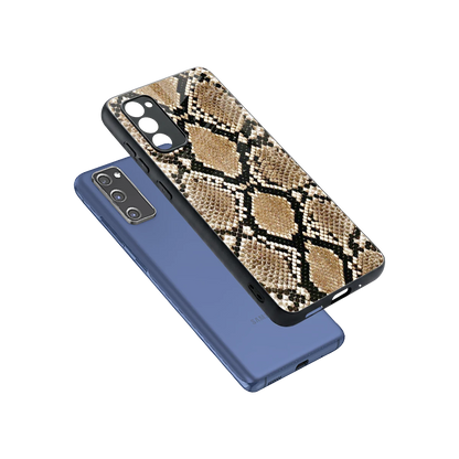 Scaly Chic sleek samsung galaxy s20 fe cover with tempered glass back and TPU edges