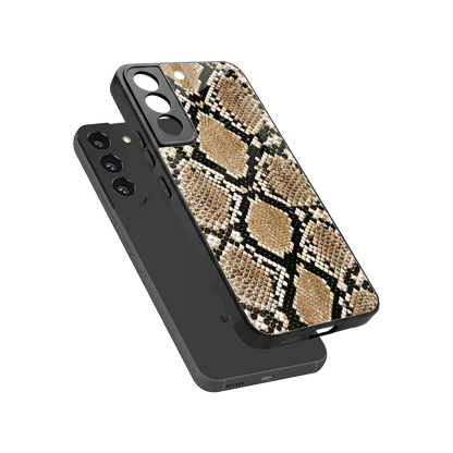 Scaly Chic sleek samsung galaxy s22 cover with tempered glass back and TPU edges