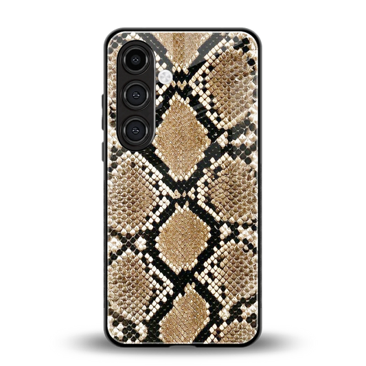 Scaly Chic back phone cover | glass case for samsung galaxy s24