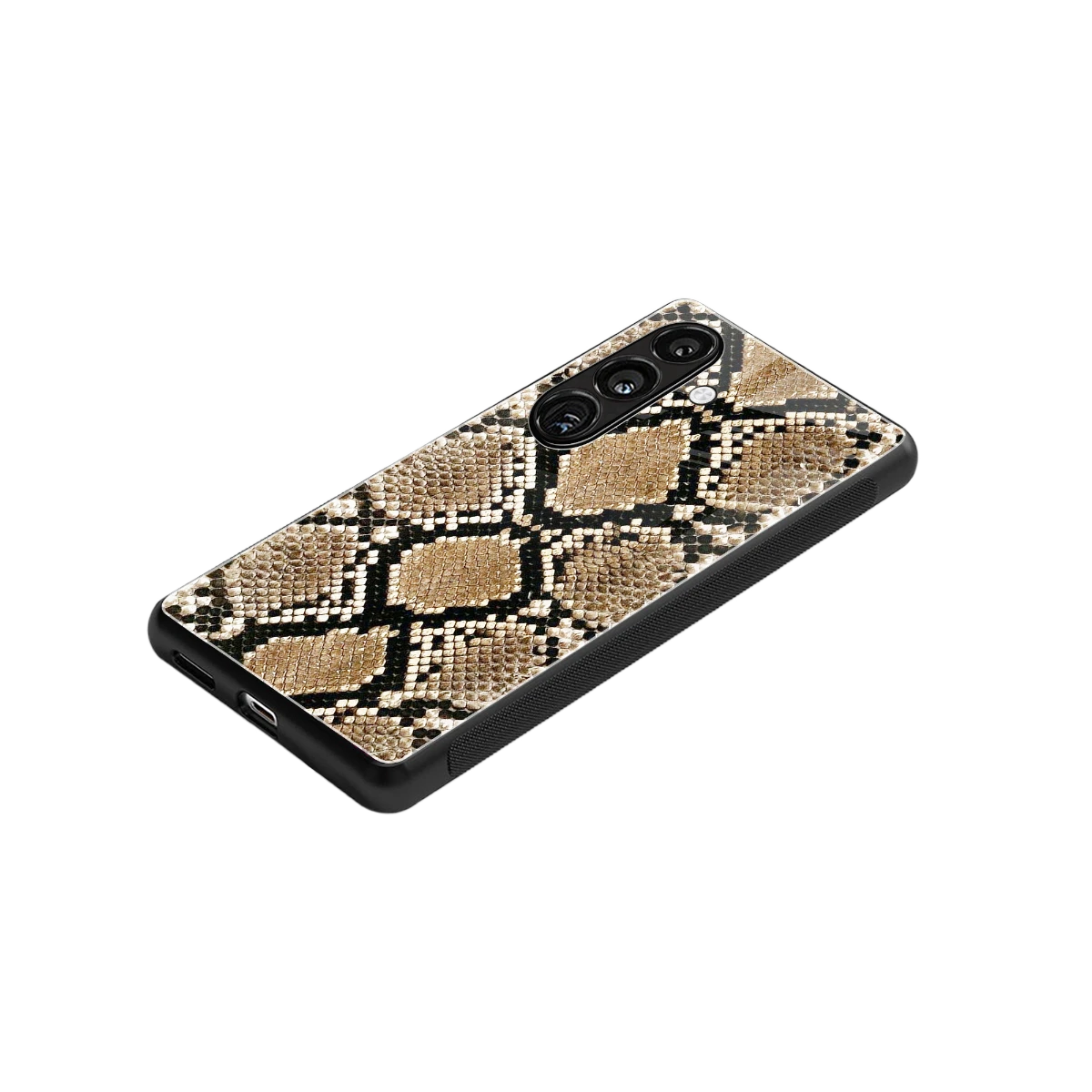 Scaly Chic stylish phone case for samsung galaxy s24 | glossy glass and slim fit