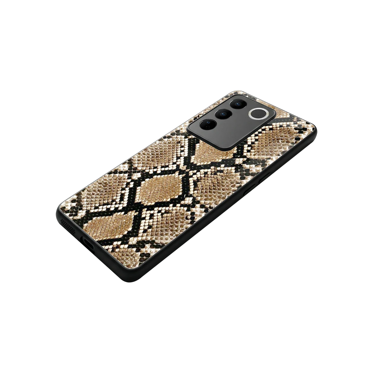 Scaly Chic stylish phone case for vivo v27 5g | glossy glass and slim fit