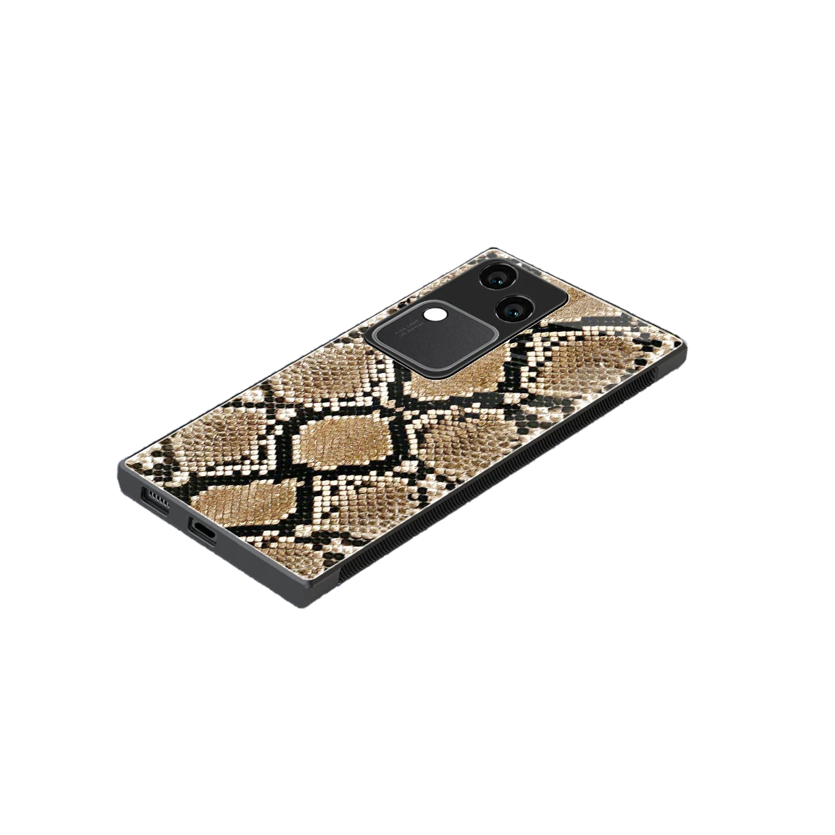 Scaly Chic stylish phone case for vivo v30 | glossy glass and slim fit