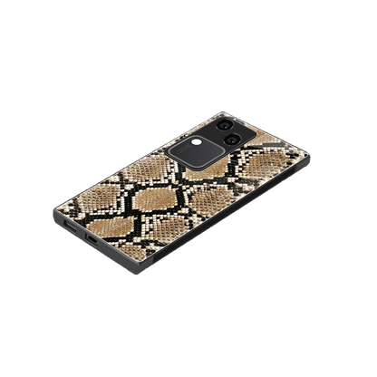 Scaly Chic stylish phone case for vivo v30 | glossy glass and slim fit