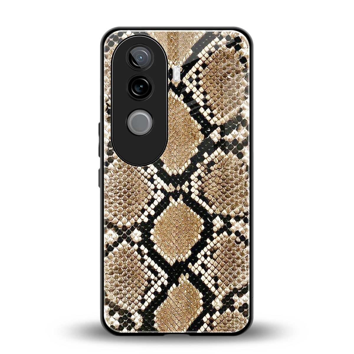 Scaly Chic back phone cover | glass case for vivo v40e