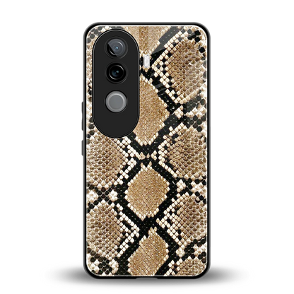 Scaly Chic back phone cover | glass case for vivo v40e
