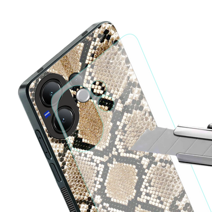 Scaly Chic stylish phone case for vivo v60 | glossy glass and slim fit