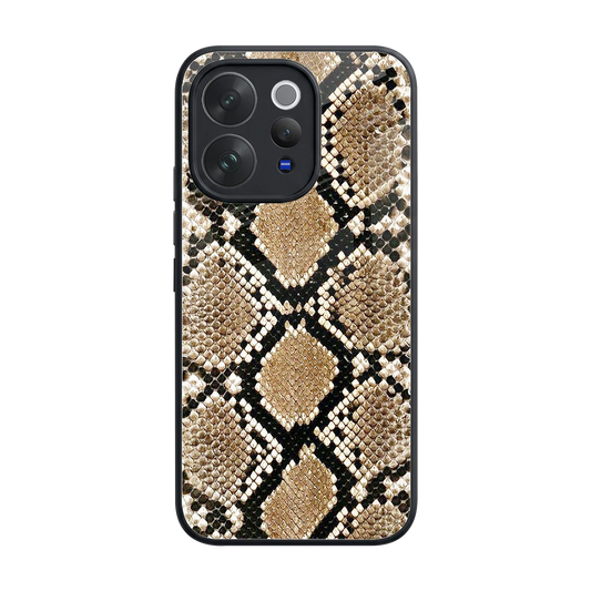 Scaly Chic back phone cover | glass case for vivo v70