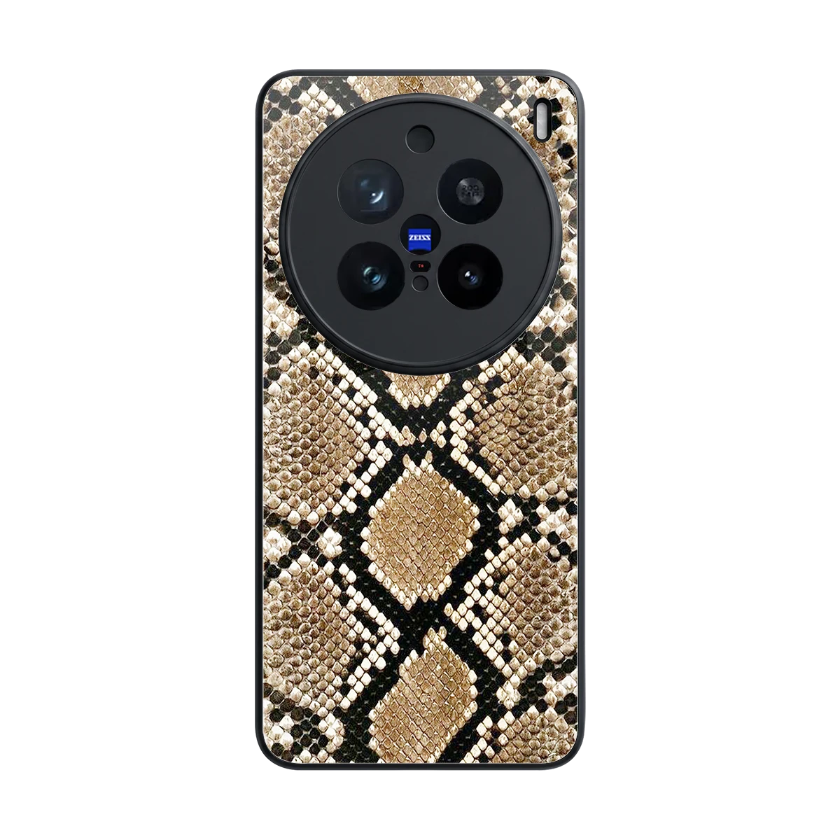 Scaly Chic back phone cover | glass case for vivo x200 pro