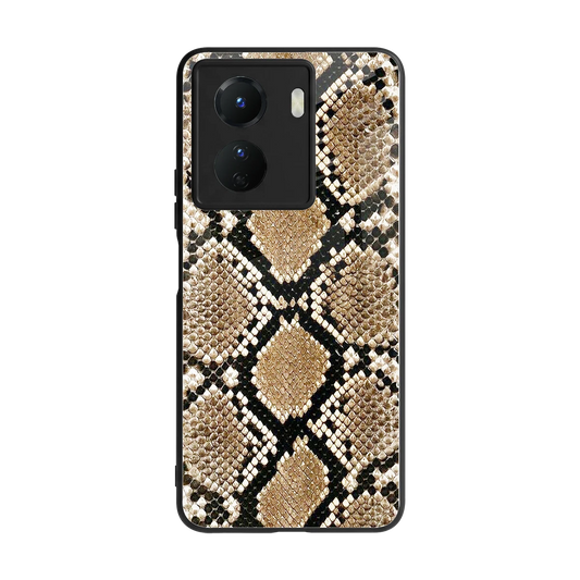 Scaly Chic back phone cover | glass case for vivo y16