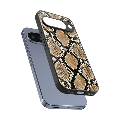 Scaly Chic sleek google pixel 10 cover with tempered glass back and TPU edges