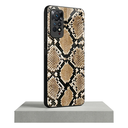Scaly Chic redmi note 11 pro mobile cover | shockproof glass phone case
