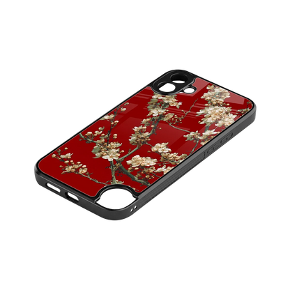 Scarlet Petals stylish phone case for cmf nothing phone 1 | glossy glass and slim fit