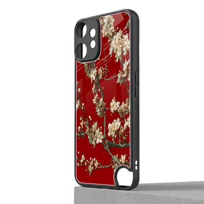 Scarlet Petals cmf nothing phone 2 pro mobile cover | shockproof glass phone case