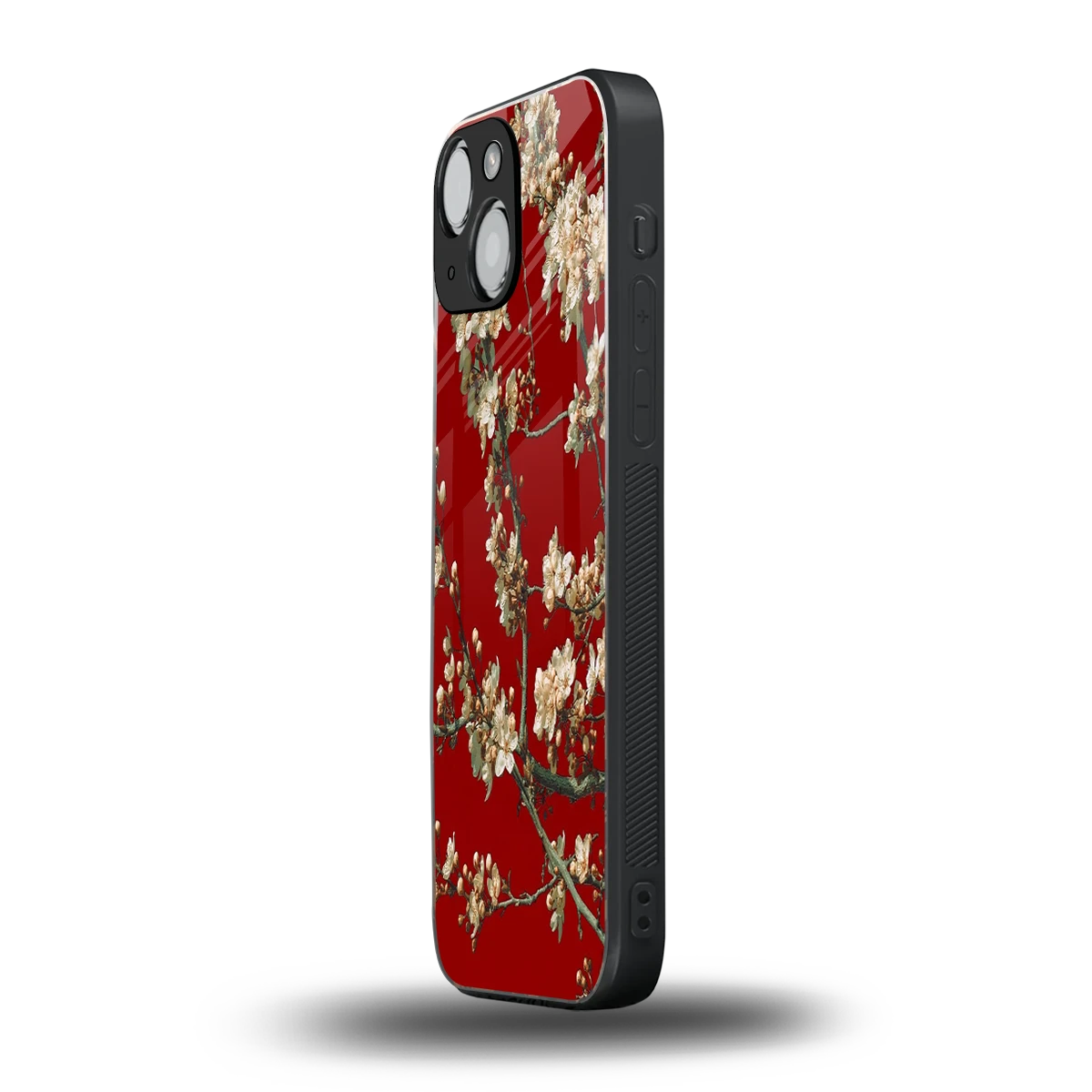 Scarlet Petals iphone 13 mini mobile cover | shockproof glass phone case