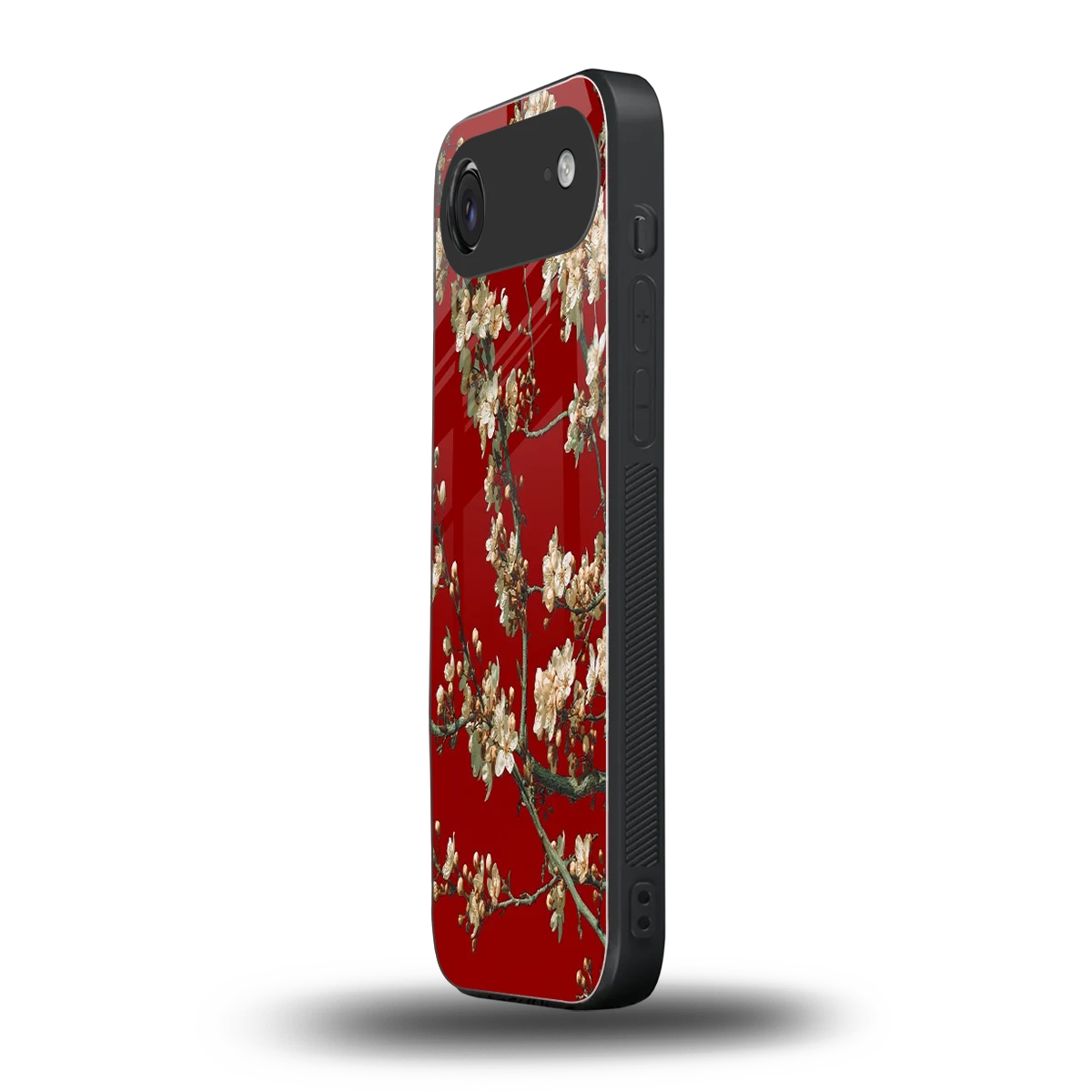 Scarlet Petals iphone air mobile cover | shockproof glass phone case
