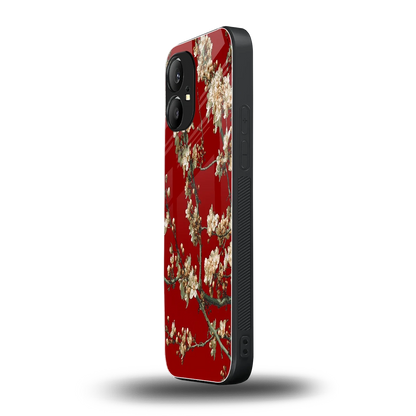 Scarlet Petals nothing phone 1 mobile cover | shockproof glass phone case