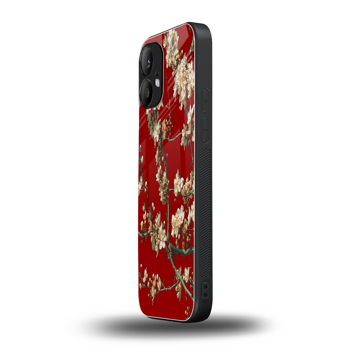 Scarlet Petals nothing phone 2 mobile cover | shockproof glass phone case