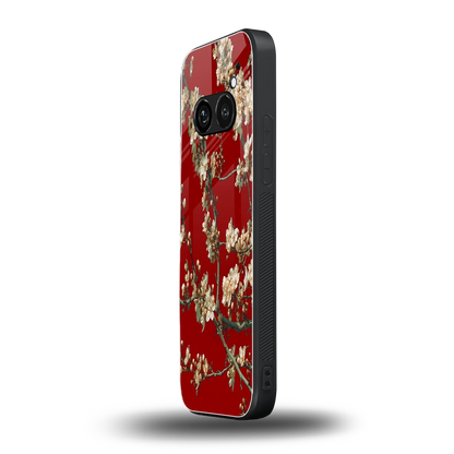 Scarlet Petals nothing phone 2a plus mobile cover | shockproof glass phone case