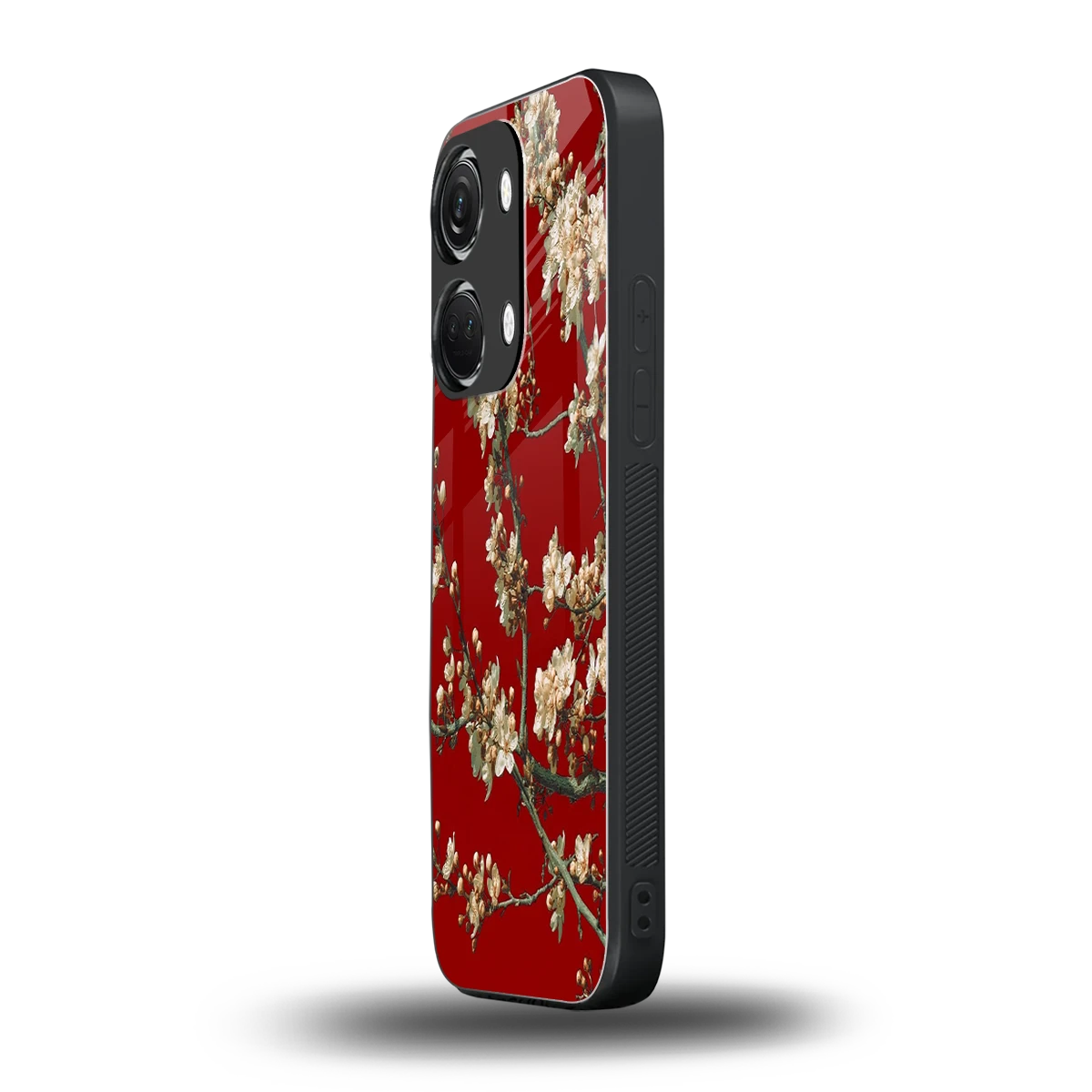 Scarlet Petals oneplus nord 3 mobile cover | shockproof glass phone case