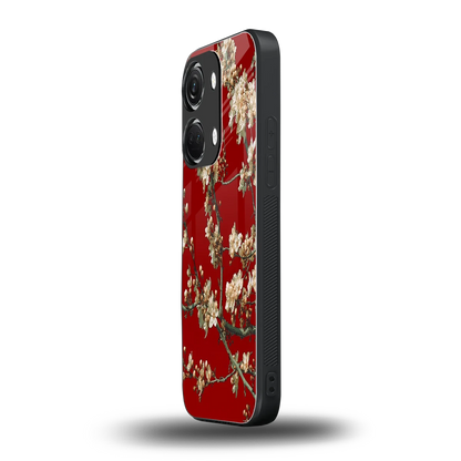 Scarlet Petals oneplus nord 3 mobile cover | shockproof glass phone case