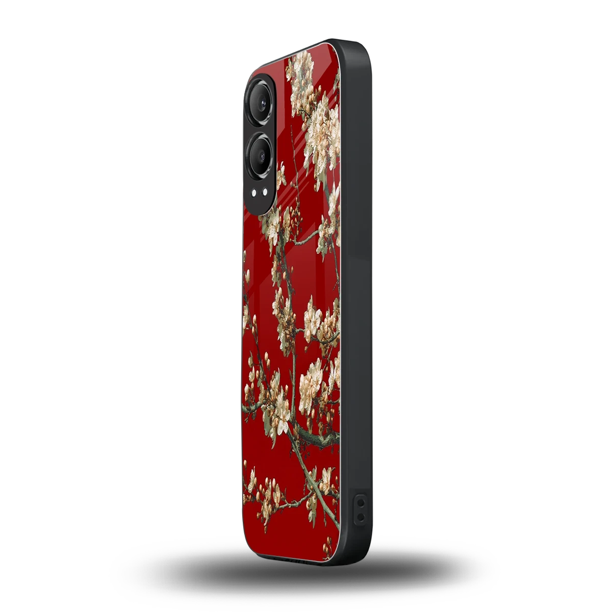Scarlet Petals oneplus nord ce 4 lite mobile cover | shockproof glass phone case