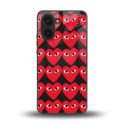 Scarlet Stare back phone cover | glass case for oneplus nord ce5 5g