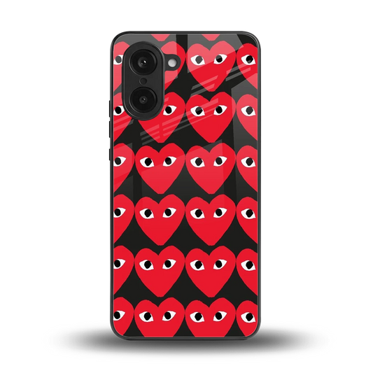Scarlet Stare back phone cover | glass case for oneplus nord ce5 5g
