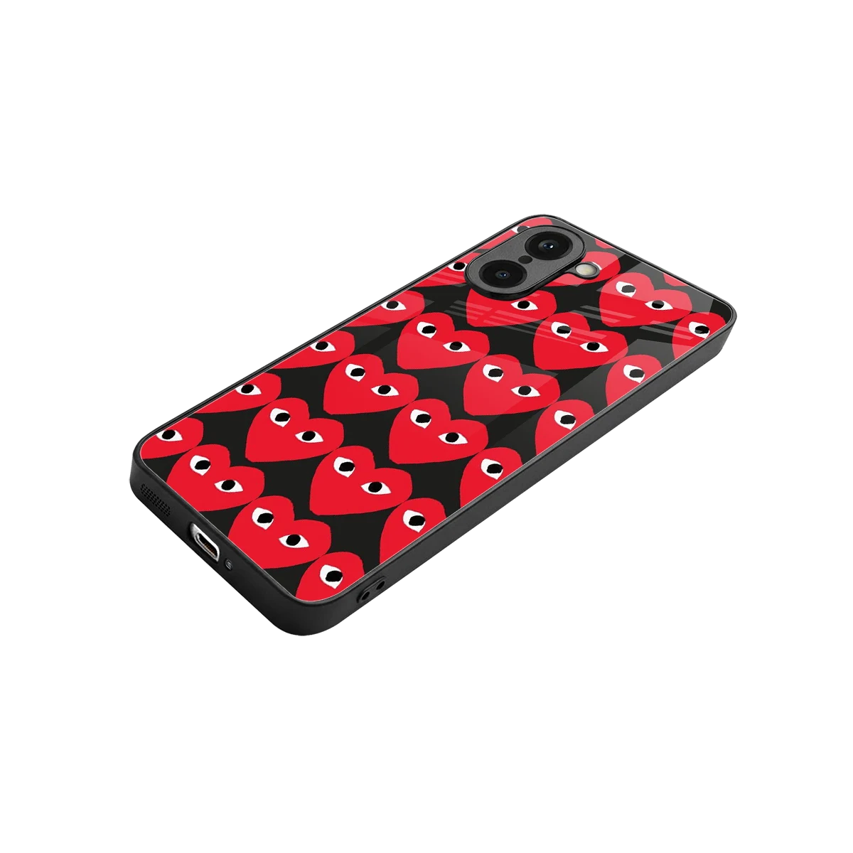 Scarlet Stare stylish phone case for oneplus nord ce5 5g | glossy glass and slim fit