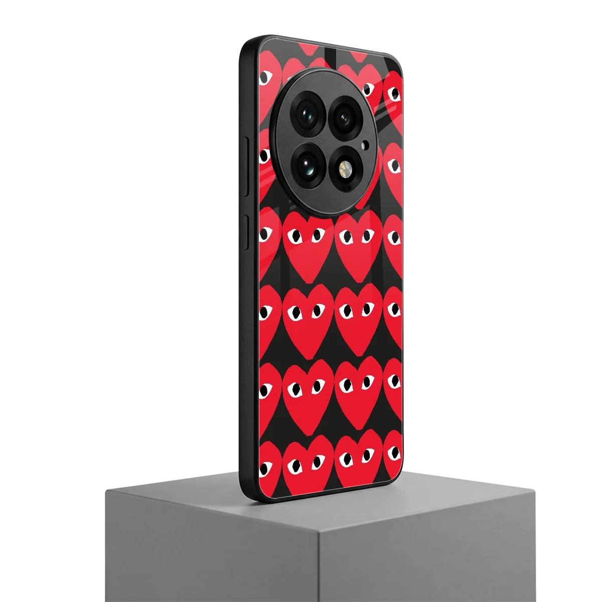 Scarlet Stare oneplus 13 mobile cover | shockproof glass phone case