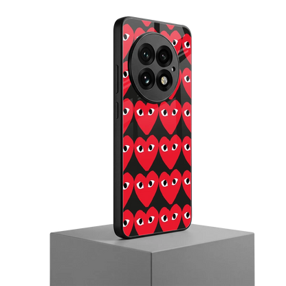Scarlet Stare oneplus 13 mobile cover | shockproof glass phone case