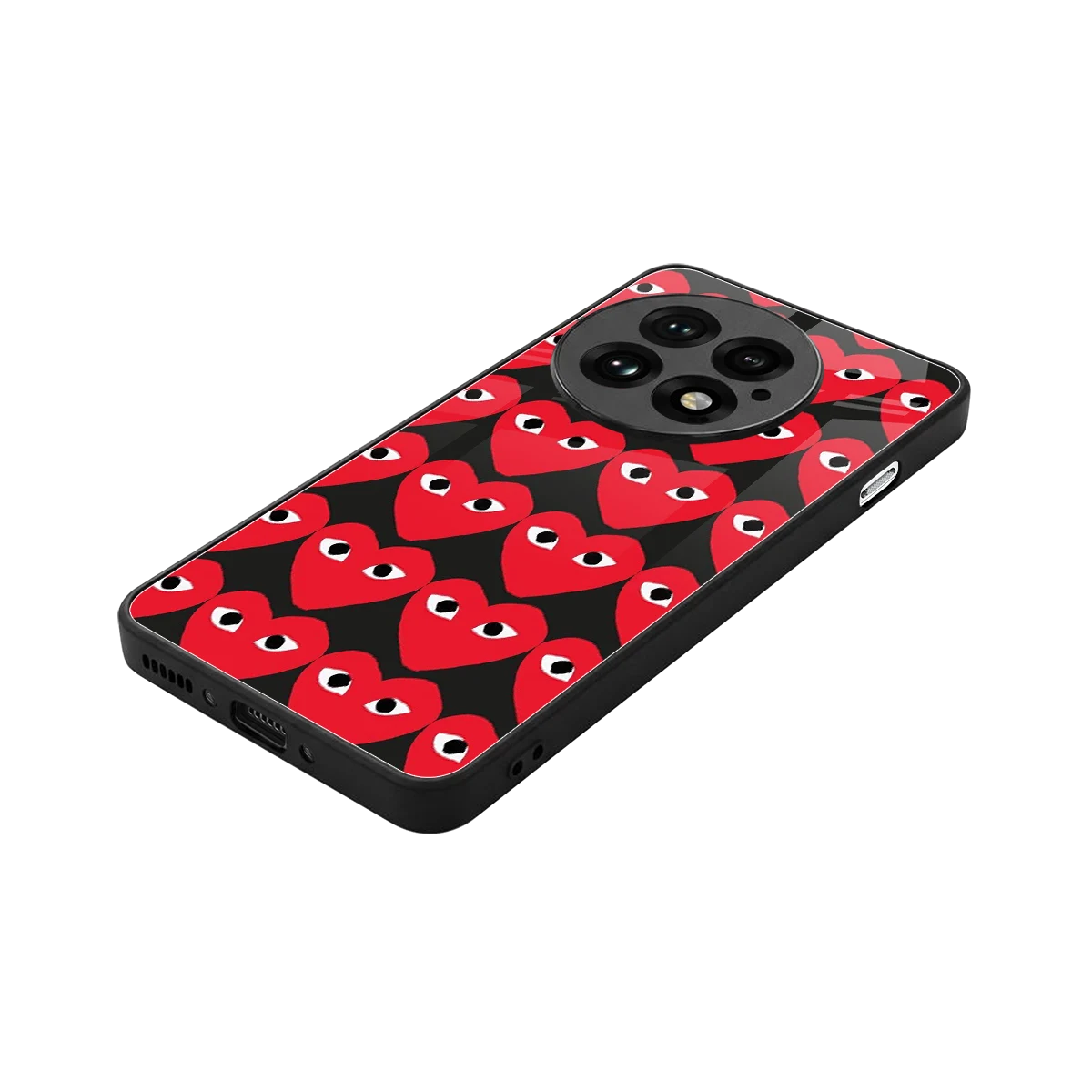 Scarlet Stare stylish phone case for oneplus 13 | glossy glass and slim fit