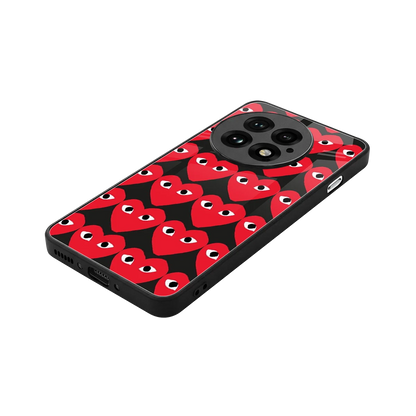 Scarlet Stare stylish phone case for oneplus 13 | glossy glass and slim fit