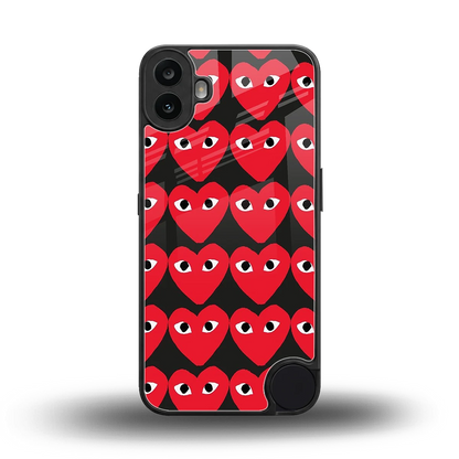 Scarlet Stare back phone cover | glass case for cmf nothing phone 1