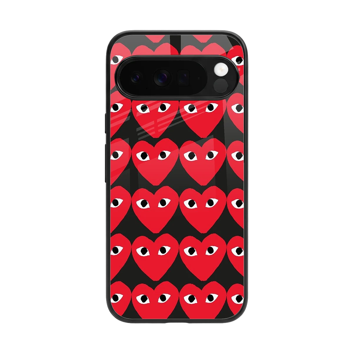 Scarlet Stare back phone cover | glass case for google pixel 10 pro xl