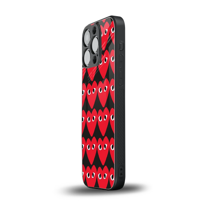 Scarlet Stare iphone 16 pro mobile cover | shockproof glass phone case